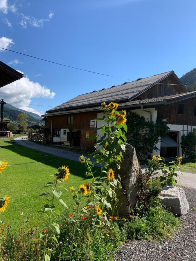 Ferienwohnung Lerchenhof Wald im Pinzgau Bagian luar foto