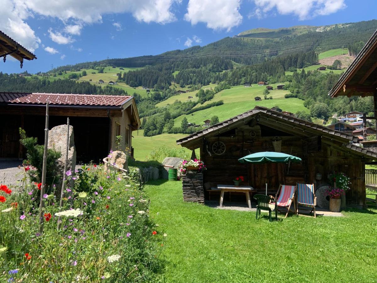 Ferienwohnung Lerchenhof Wald im Pinzgau Bagian luar foto